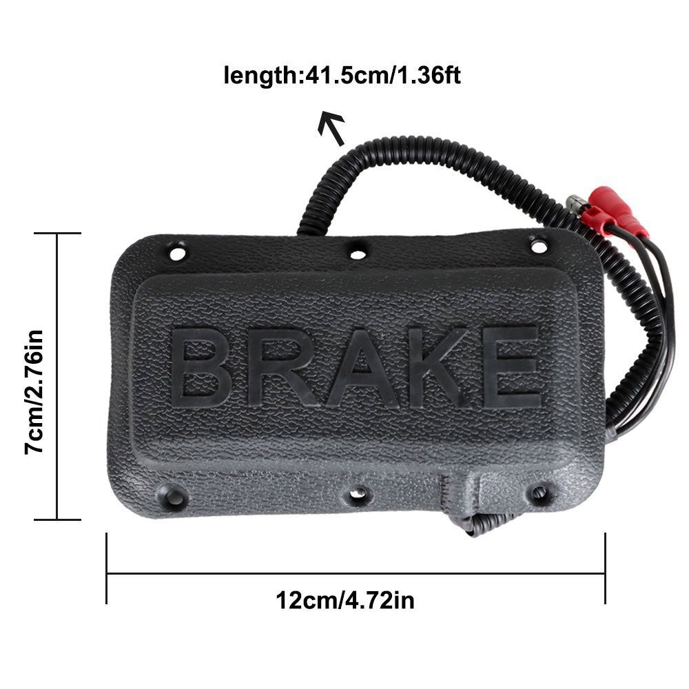 Universal Golf Cart Brake Light Switch & Brake Pad for Club Car EZGO Yamaha
