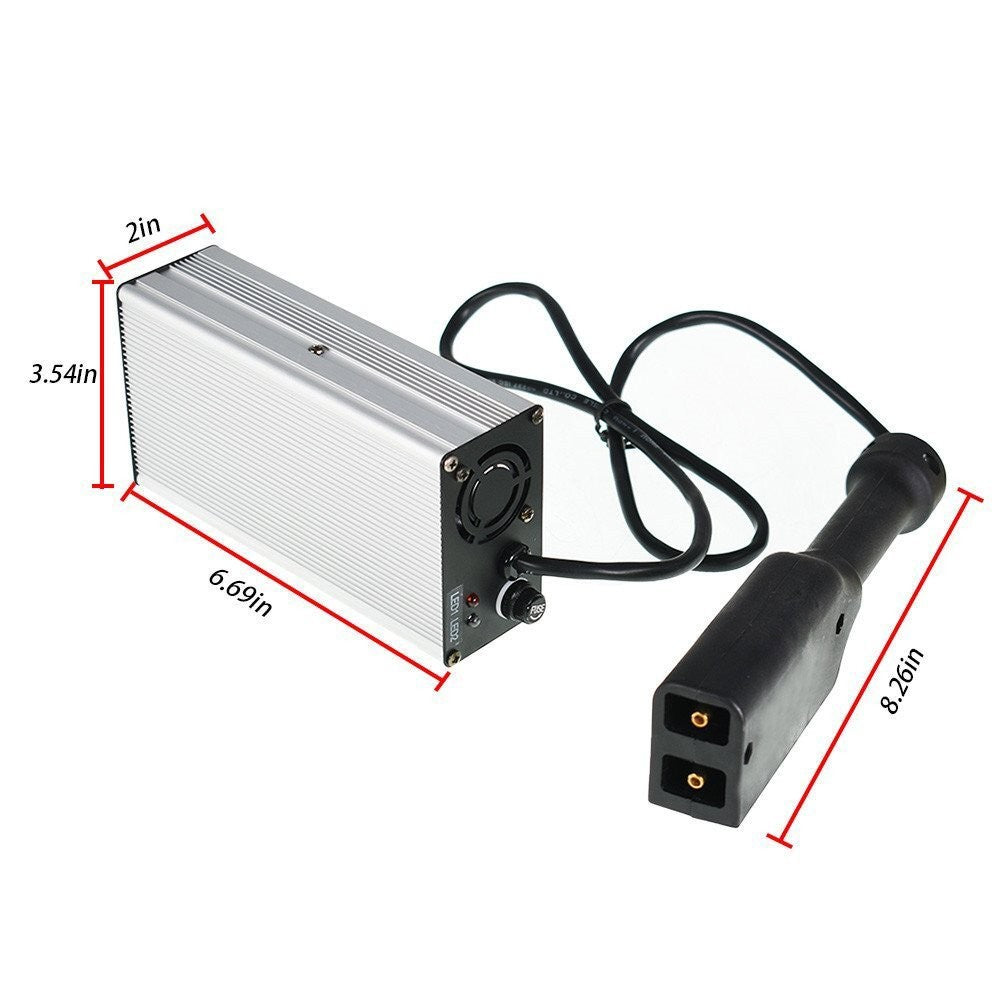 Golf Cart Battery Charger 36V 5A with "D" Style Plug for EZGO TXT Medalist
