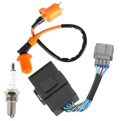 New Ignition Coil CDI Spark Plug for Honda FourTrax 300 TRX300 1998-2000