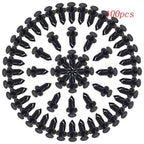 100x 8mm ATV Retainer Clips Push Pin Splash Guard Body Panel for Honda UTV