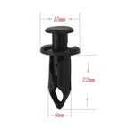 100x 8mm ATV Retainer Clips Push Pin Splash Guard Body Panel for Honda UTV