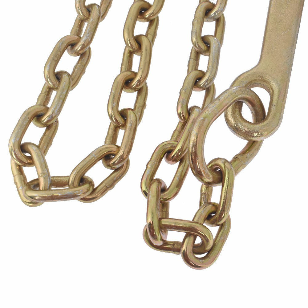 5/16x6ft G70 J Hook Tow Rollback Wrecker Recovery Chain 15