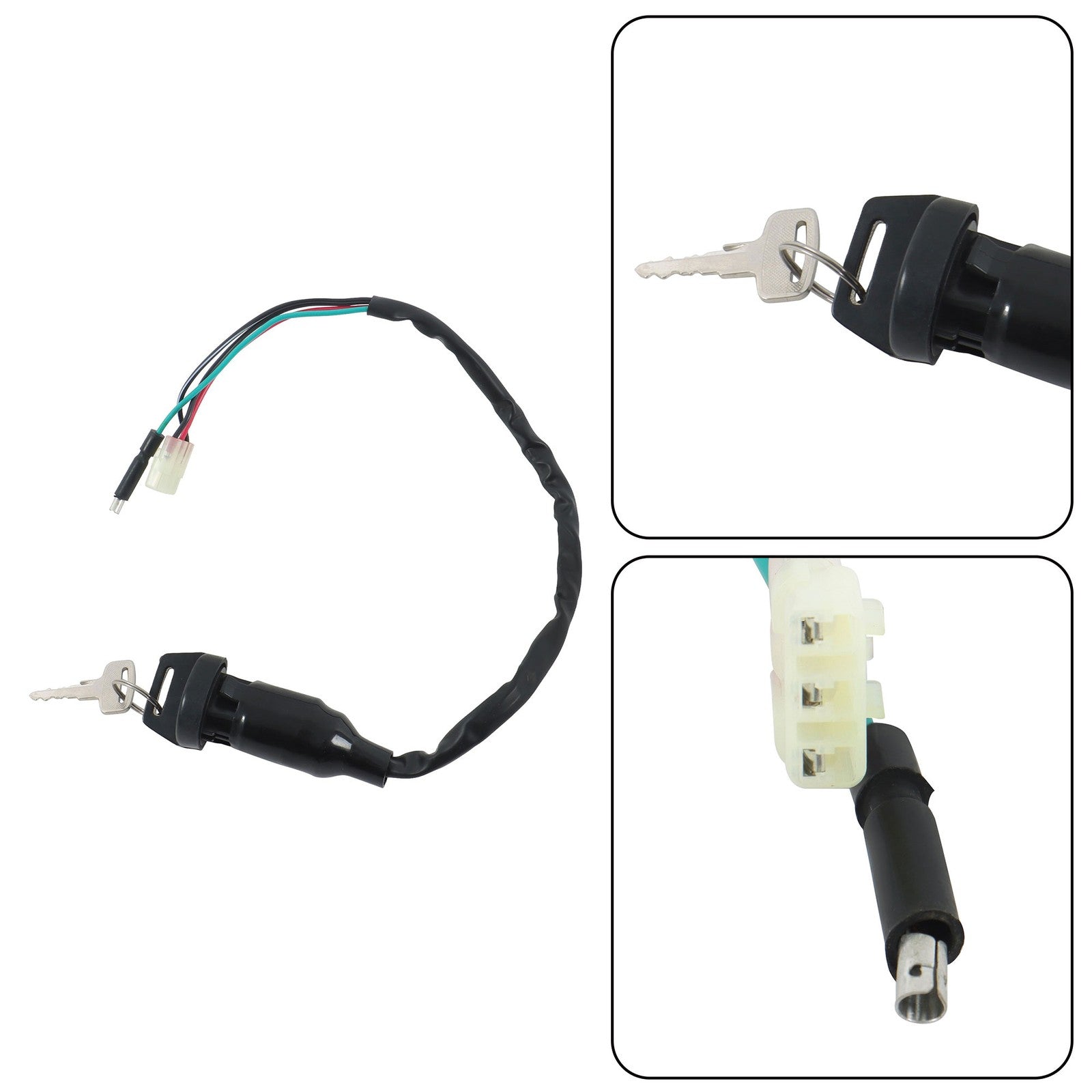 Ignition Key Switch for Honda TRX400EX TRX250TE ATV 1999-2004 Replacement