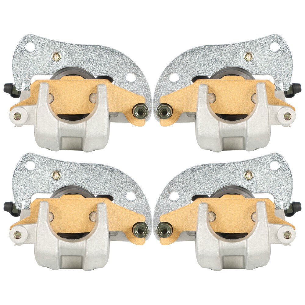 2007 Yamaha Grizzly 700 Front & Rear Brake Calipers with Pads 4x4 FI