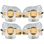 2007 Yamaha Grizzly 700 Front & Rear Brake Calipers with Pads 4x4 FI
