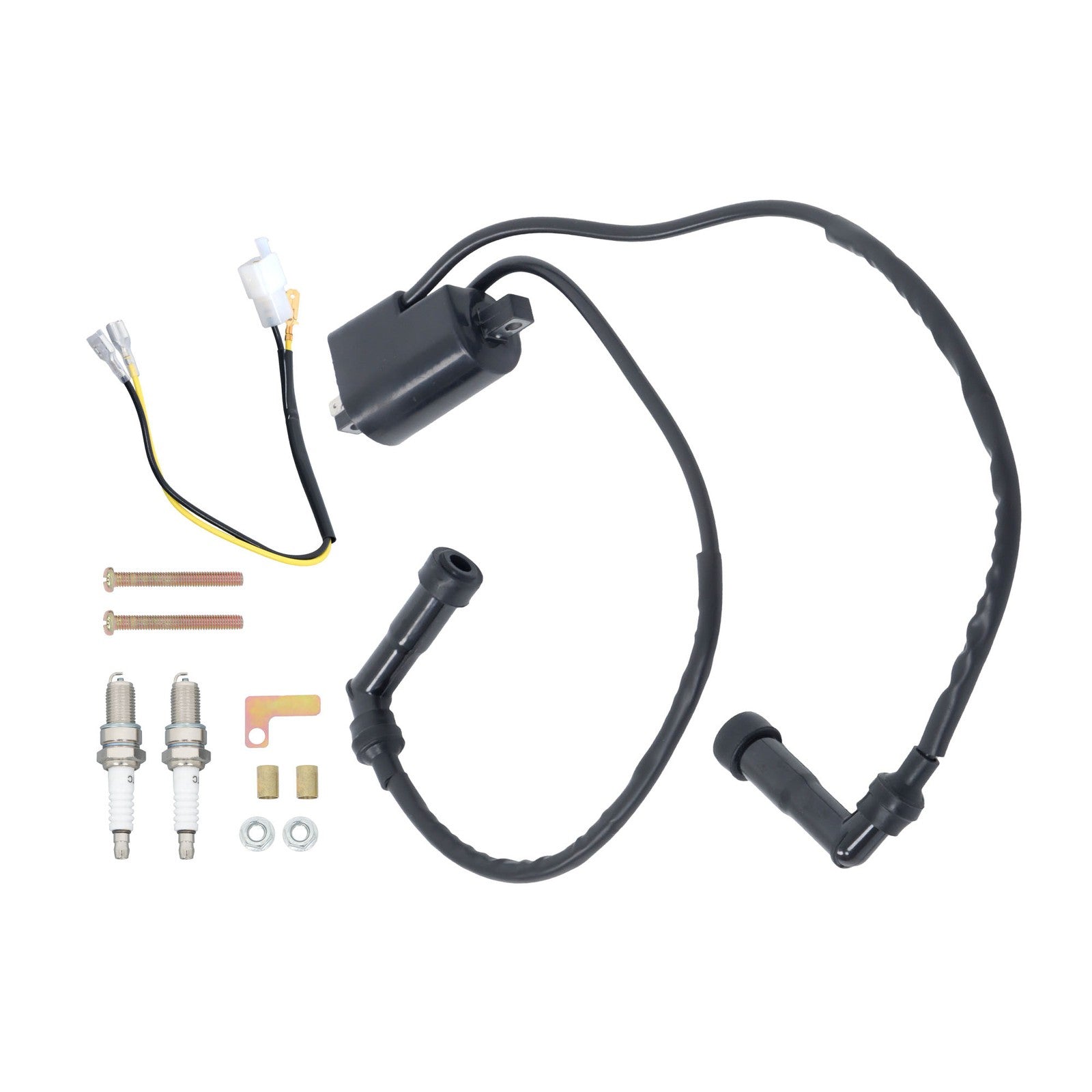 Ignition Coil & Spark Plug for 1978-1981 Honda Hawk 400 CB400T 30530-447-003