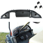 Carbon Fiber Golf Cart Dash with Locking Doors for Club Car Precedent 2008+