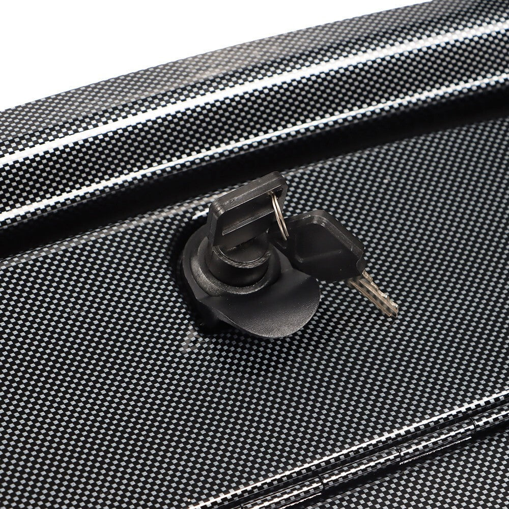 Carbon Fiber Golf Cart Dash with Locking Doors for Club Car Precedent 2008+