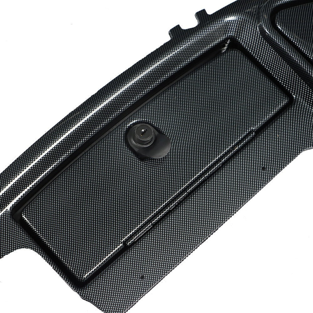 Carbon Fiber Golf Cart Dash with Locking Doors for Club Car Precedent 2008+