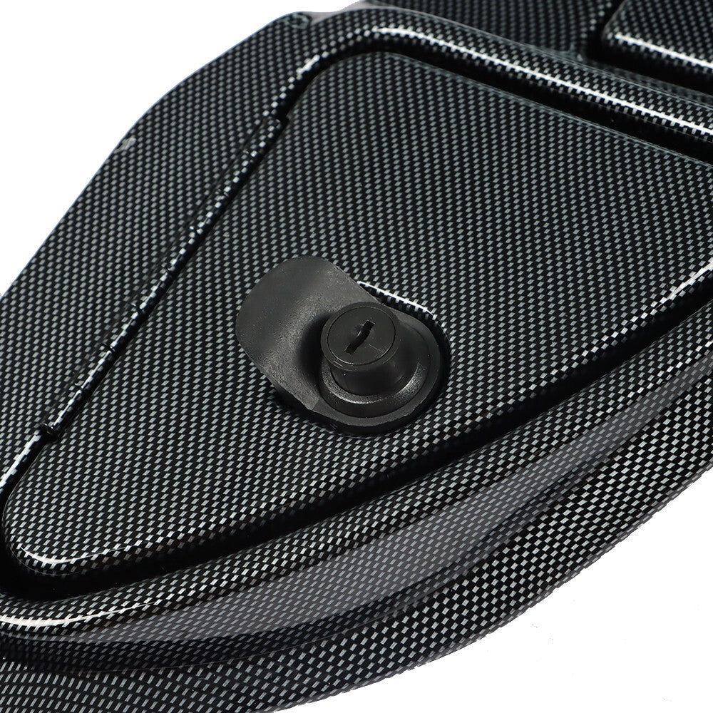 Carbon Fiber Golf Cart Dash with Locking Doors for Club Car Precedent 2008+