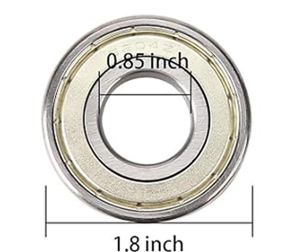 2× Rear Axle Bearings for Yamaha G2 G8-G22 G29 Golf Cart Drive Replacement