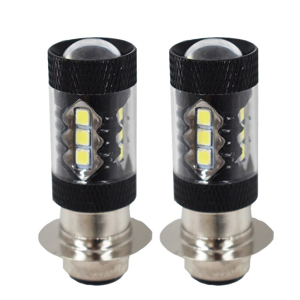 80W LED Fog Headlight Bulbs for Honda Recon 250 TRX250TE 2002-2004 Pair