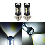 80W LED Fog Headlight Bulbs for Honda Recon 250 TRX250TE 2002-2004 Pair
