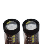 80W LED Fog Headlight Bulbs for Honda Recon 250 TRX250TE 2002-2004 Pair