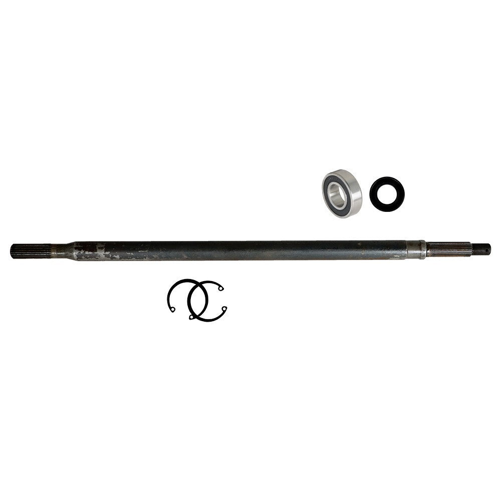 EZGO TXT 1994+ Golf Cart Rear Axle Shaft Driver Side with Bearing Electric