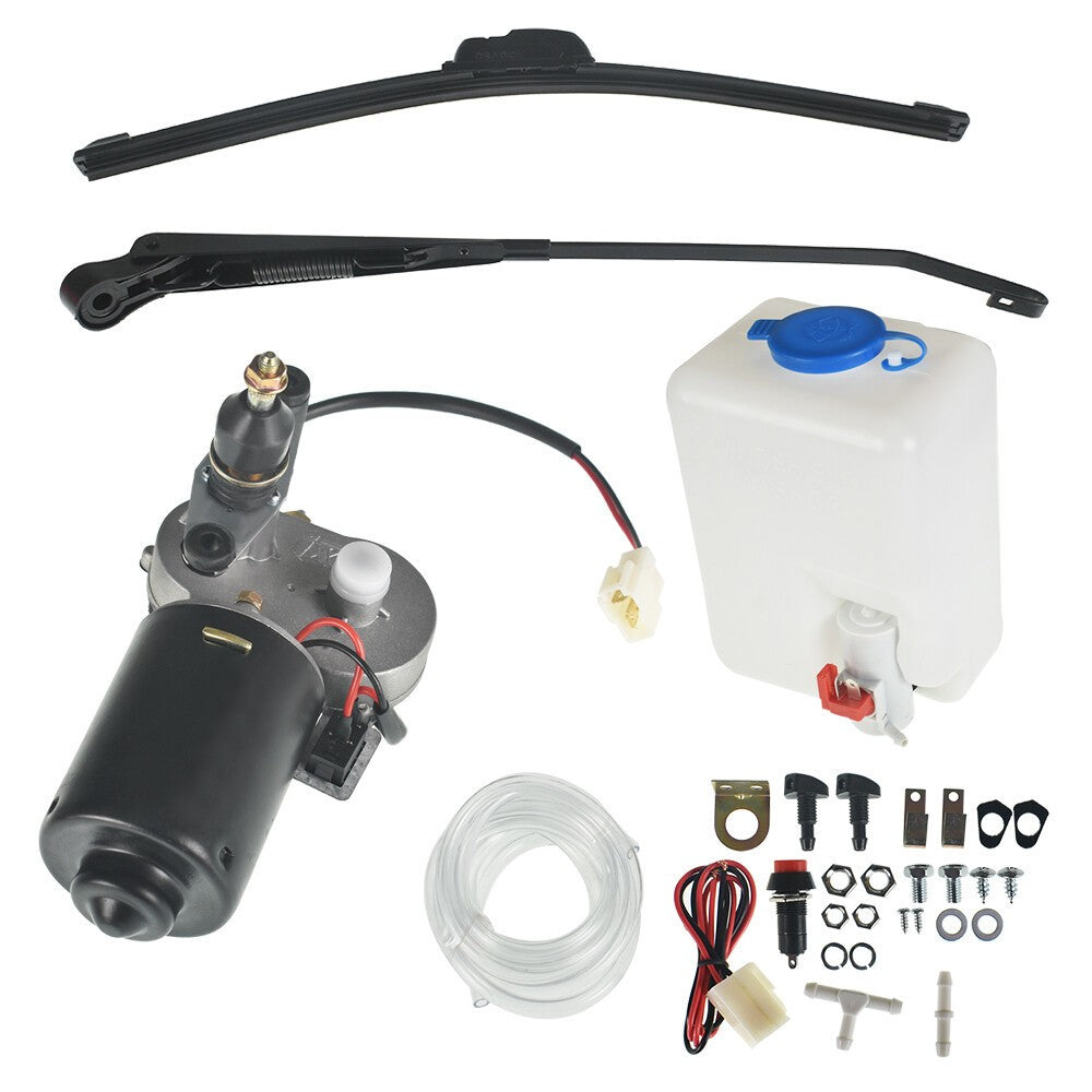 12V Electric Windshield Wiper Motor Kit for Can-Am Maverick X3 Max R