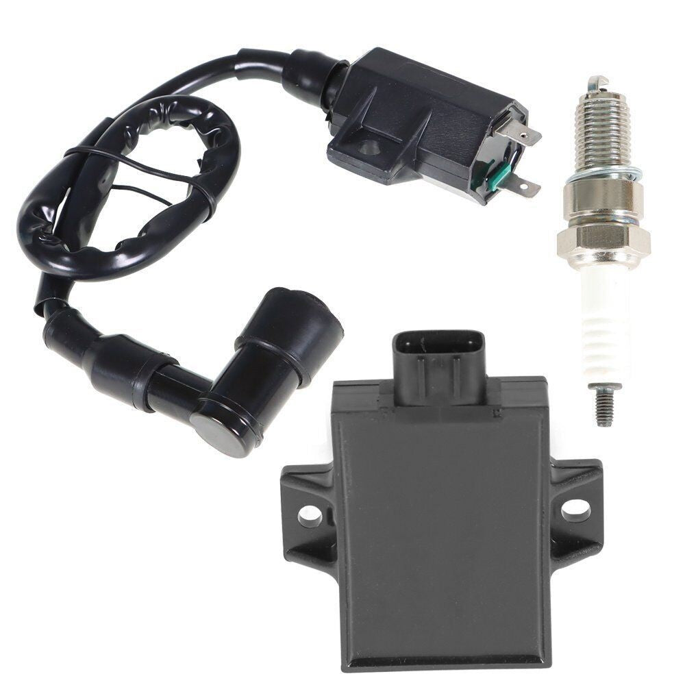 New Ignition Coil Spark Plug CDI for Kawasaki Bayou 220 250 KLF220A KLF250A