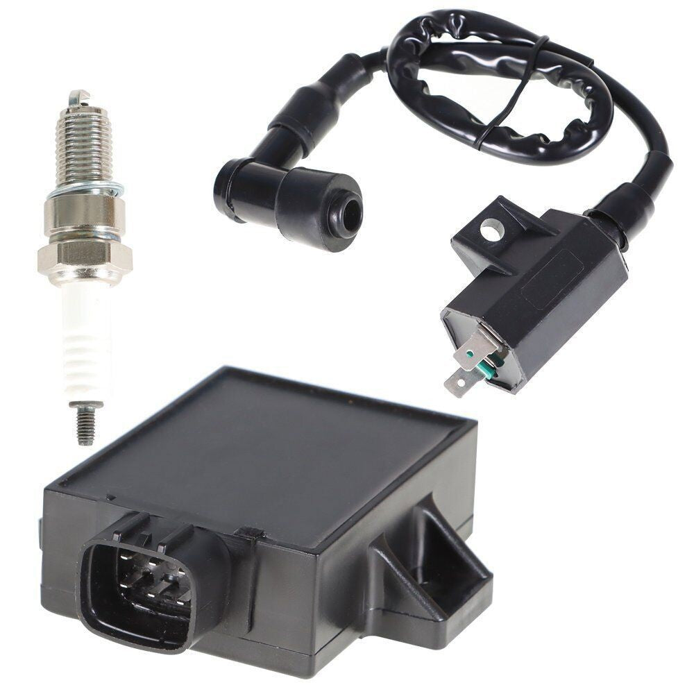 New Ignition Coil Spark Plug CDI for Kawasaki Bayou 220 250 KLF220A KLF250A