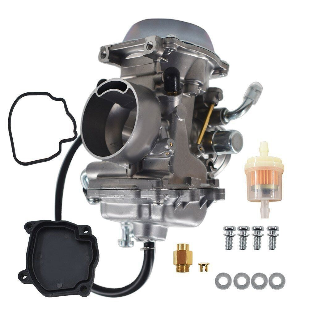 New Fuel Filter & Carburetor for Arctic Cat 400 1998-2001 2x4 4x4 w/Cover