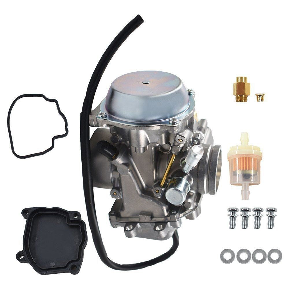 New Fuel Filter & Carburetor for Arctic Cat 400 1998-2001 2x4 4x4 w/Cover