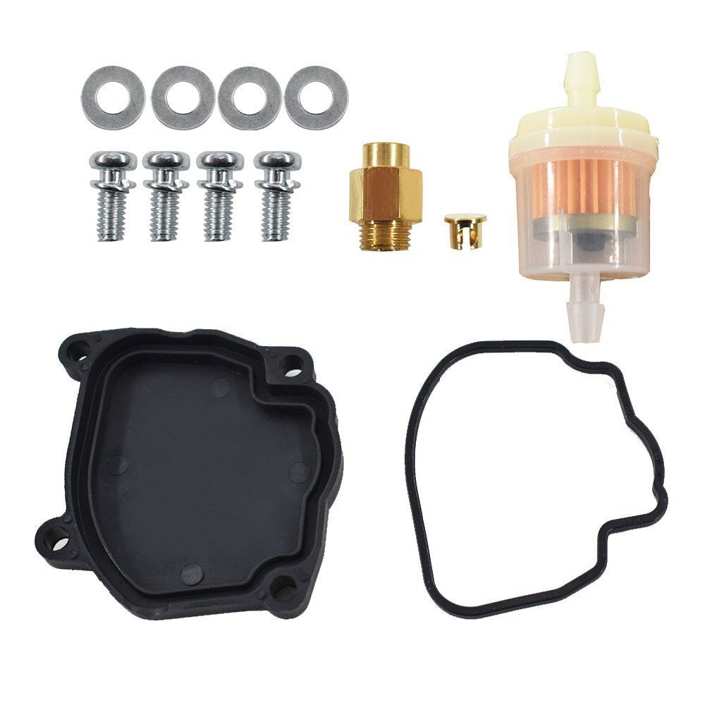 New Fuel Filter & Carburetor for Arctic Cat 400 1998-2001 2x4 4x4 w/Cover
