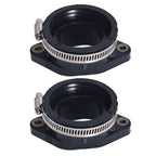 2pcs Throttle Body Intake Manifold Boot for 2012-2013 Polaris RZR XP 4 900