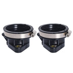 2pcs Throttle Body Intake Manifold Boot for 2012-2013 Polaris RZR XP 4 900