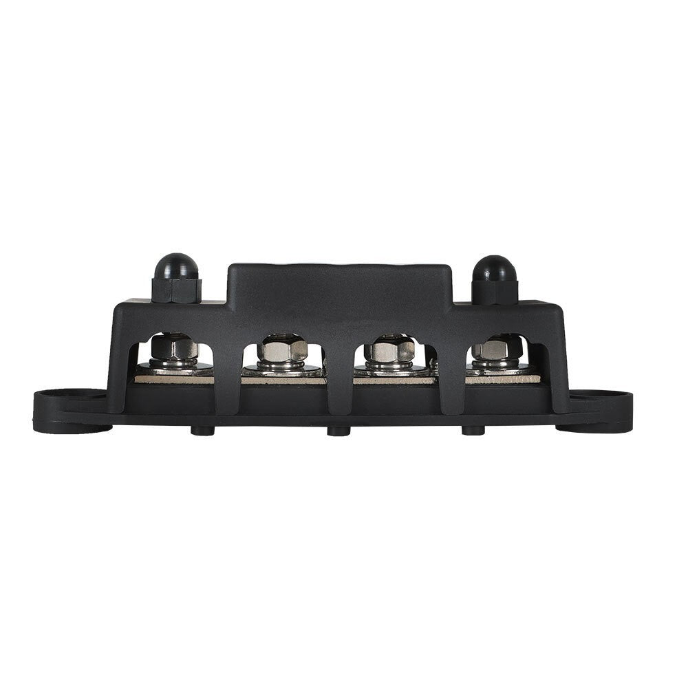 Unused 4 Post Busbar Power Distribution Block 5/16" 12V 250A with Cover