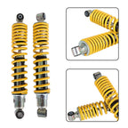 2Pcs Front Shocks Yellow Springs for 1987-2006 Yamaha Banshee 350 YFZ350