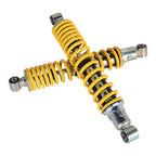 2Pcs Front Shocks Yellow Springs for 1987-2006 Yamaha Banshee 350 YFZ350