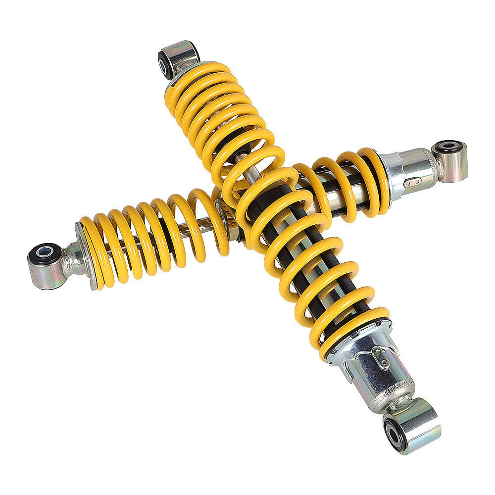 2Pcs Front Shocks Yellow Springs for 1987-2006 Yamaha Banshee 350 YFZ350