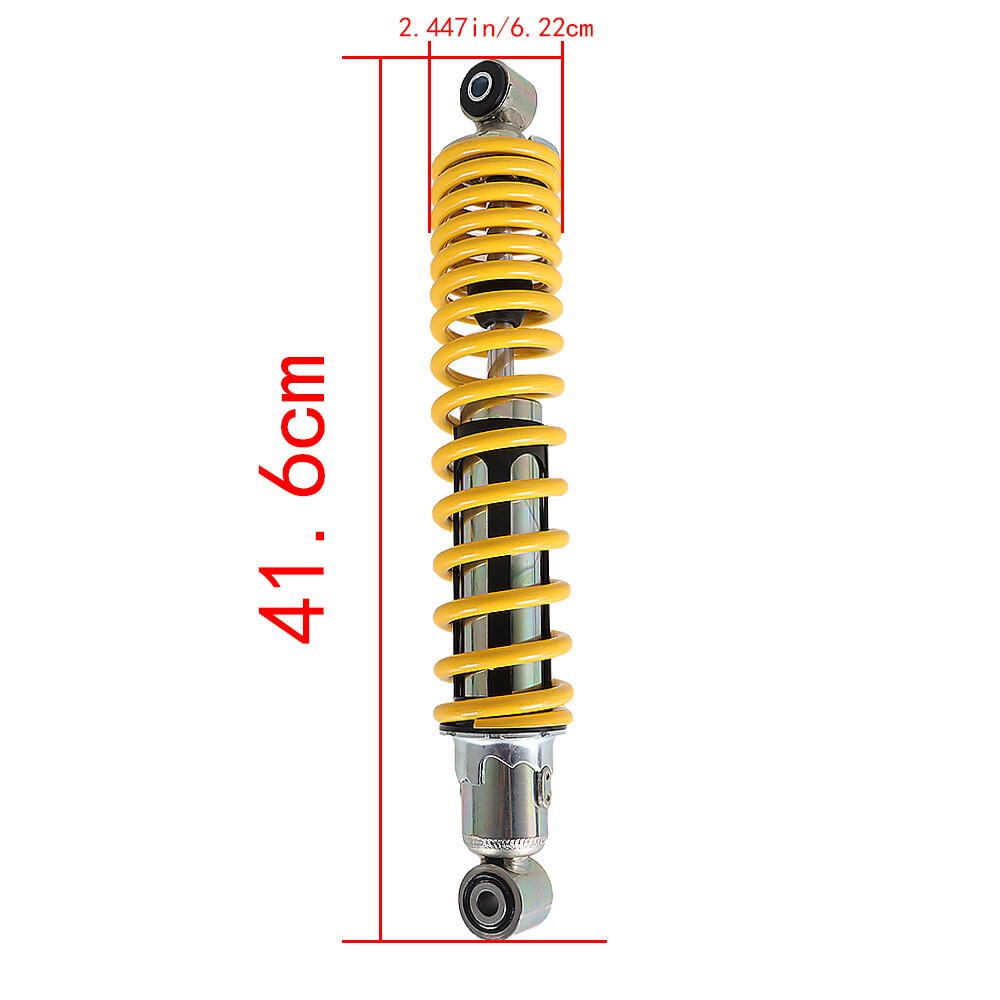 2Pcs Front Shocks Yellow Springs for 1987-2006 Yamaha Banshee 350 YFZ350