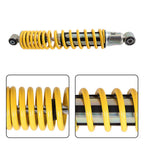 2Pcs Front Shocks Yellow Springs for 1987-2006 Yamaha Banshee 350 YFZ350