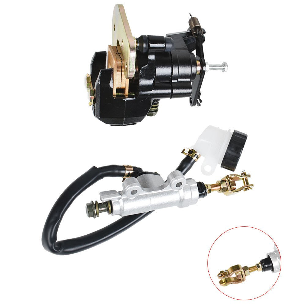 Honda Sportrax 300 TRX300EX Rear Brake Caliper & Master Cylinder w/Pads