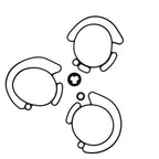 Johnson Evinrude V4 V6 90-150HP 2 Carburetor Rebuild Kit New