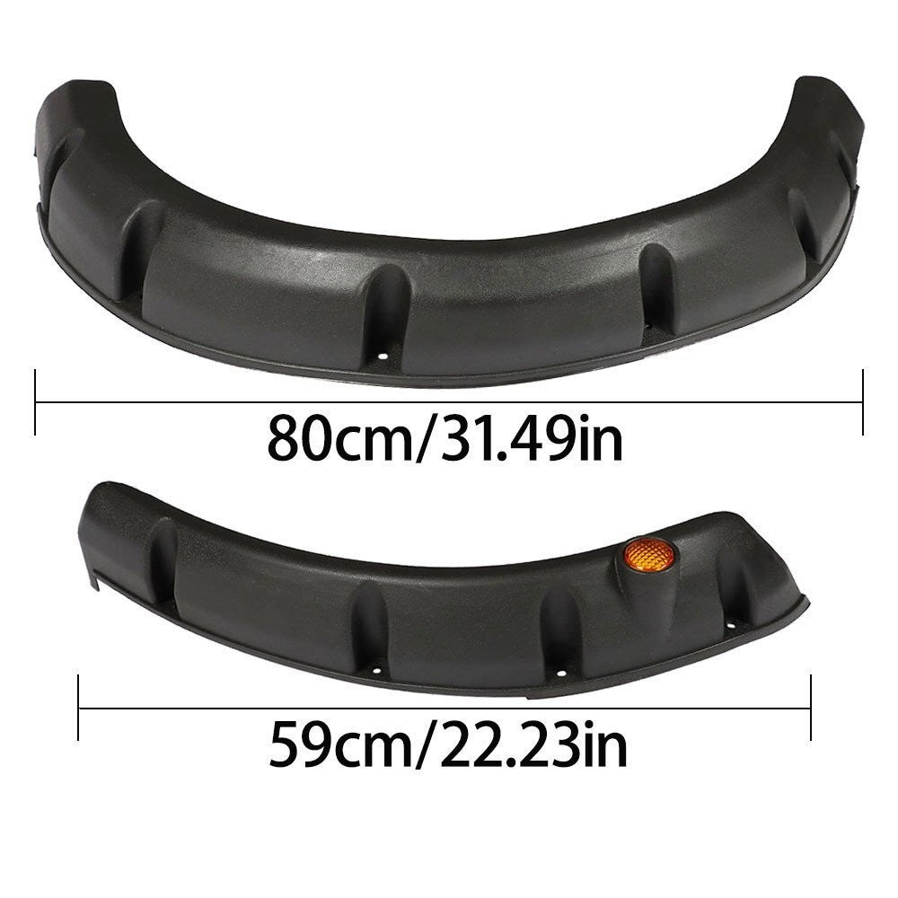 Fender Flares Front & Rear for 2008-2015 EZGO RXV Gas & Electric Golf Cart
