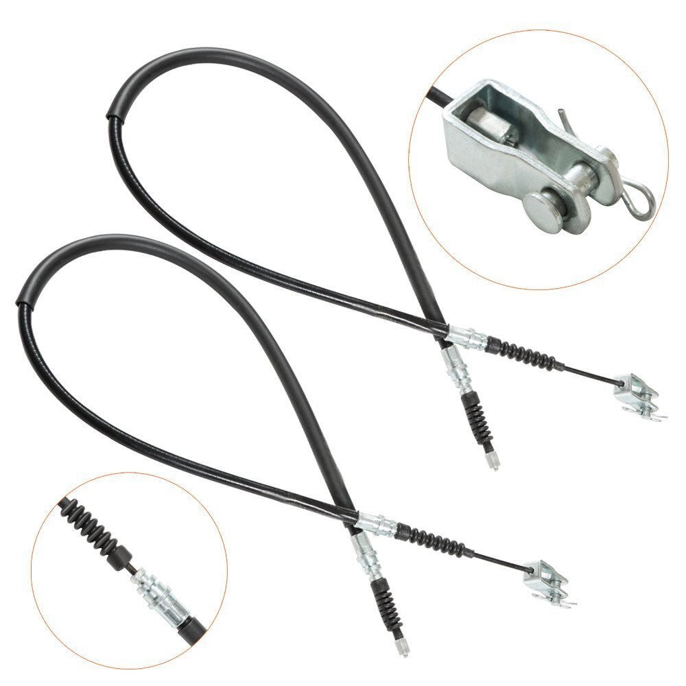 2 Brake Cables 42" Driver & Passenger Side for Club Car DS 2000-Up