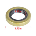 Front Wheel Bearings & Seal Kit for Club Car 1982-2002 DS Golf Cart Set