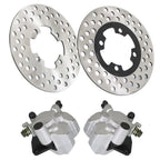 2007-2012 Yamaha Grizzly 350 Front Brake Calipers & Rotors ATV YFM350G