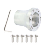 Club Car DS Golf Cart Chrome Steering Wheel Hub Adapter 5/6 Hole 1985+