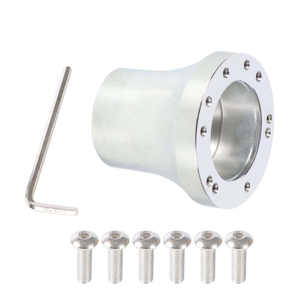 Club Car DS Golf Cart Chrome Steering Wheel Hub Adapter 5/6 Hole 1985+