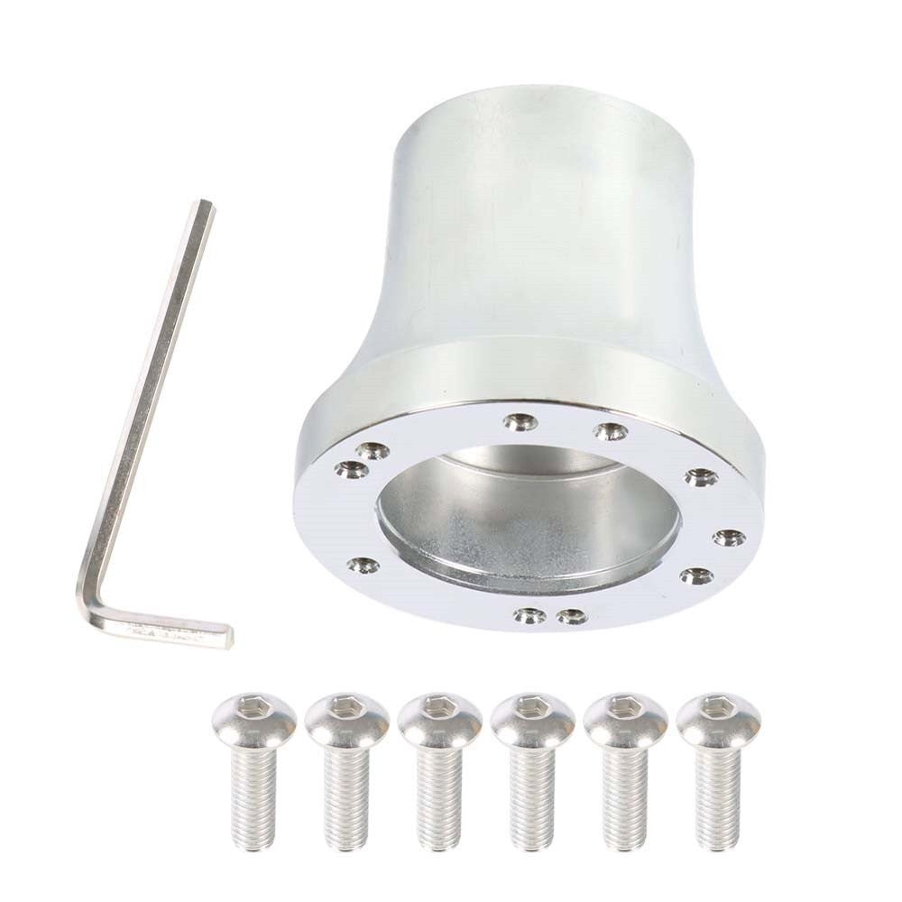 Club Car DS Golf Cart Chrome Steering Wheel Hub Adapter 5/6 Hole 1985+
