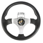 12.5" Carbon Fiber Golf Cart Steering Wheel for EZGO Club Car Yamaha Parts