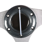 12.5" Carbon Fiber Golf Cart Steering Wheel for EZGO Club Car Yamaha Parts