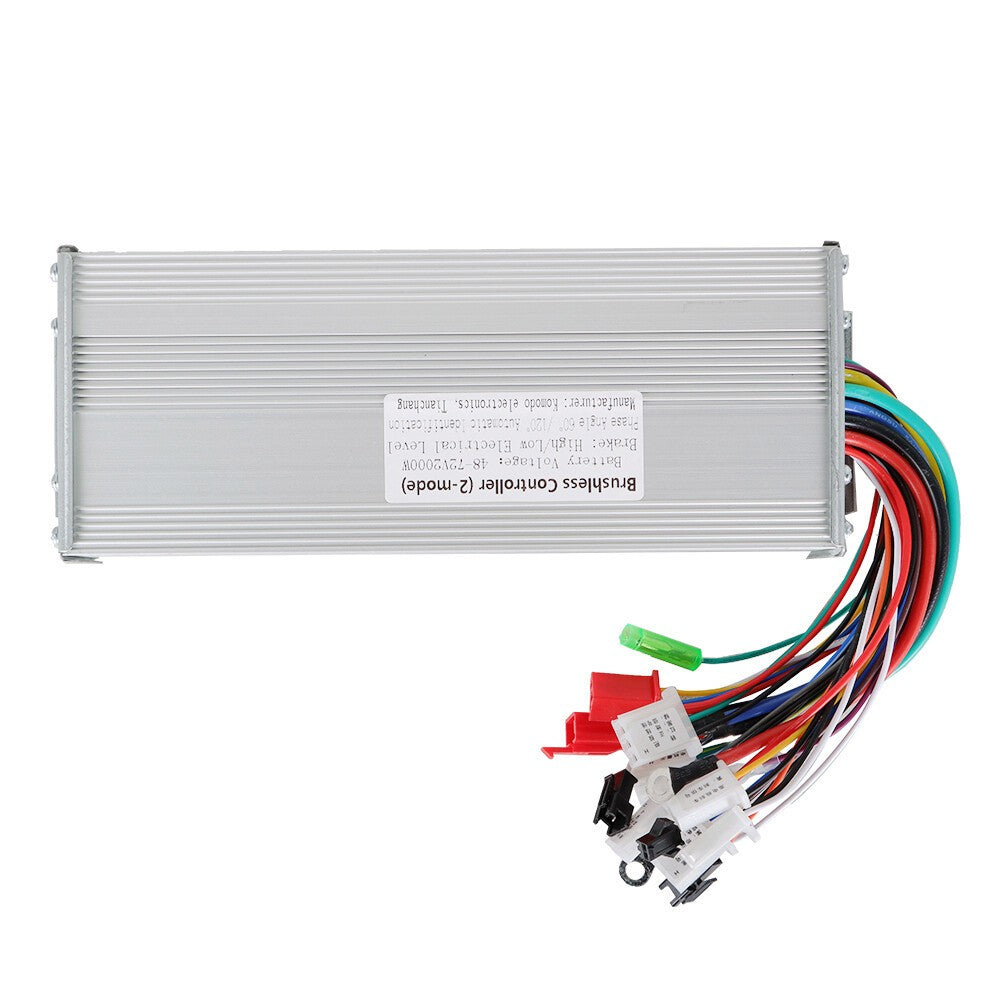 48V 2000W Brushless Motor Controller for Electric Bike & Scooter Speed Control