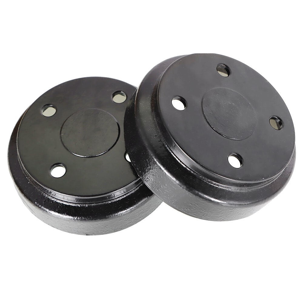 Rear Brake Drums 2PCS for Club Car DS & Precedent Golf Carts 1995+ Electric