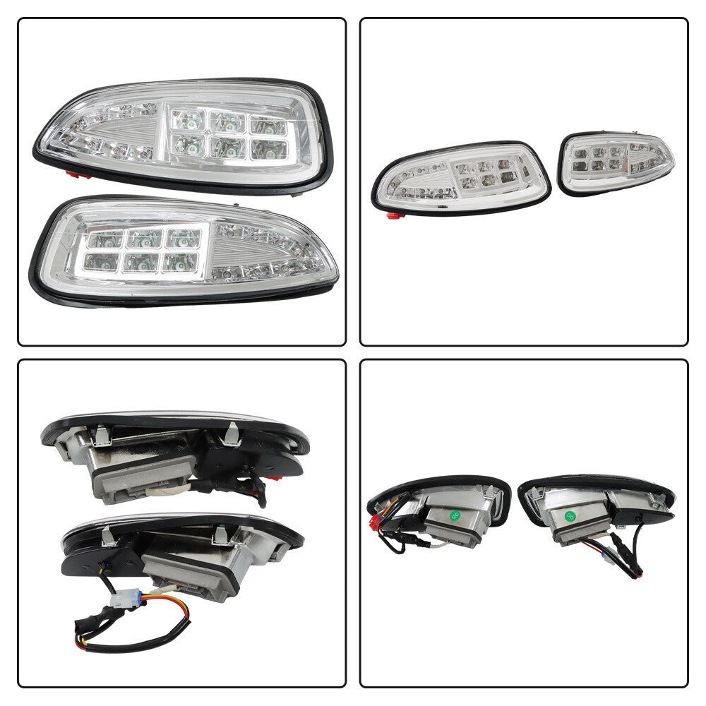 2016+ EZGO RXV Full LED Headlights & Tail Lights Golf Cart Light Kit