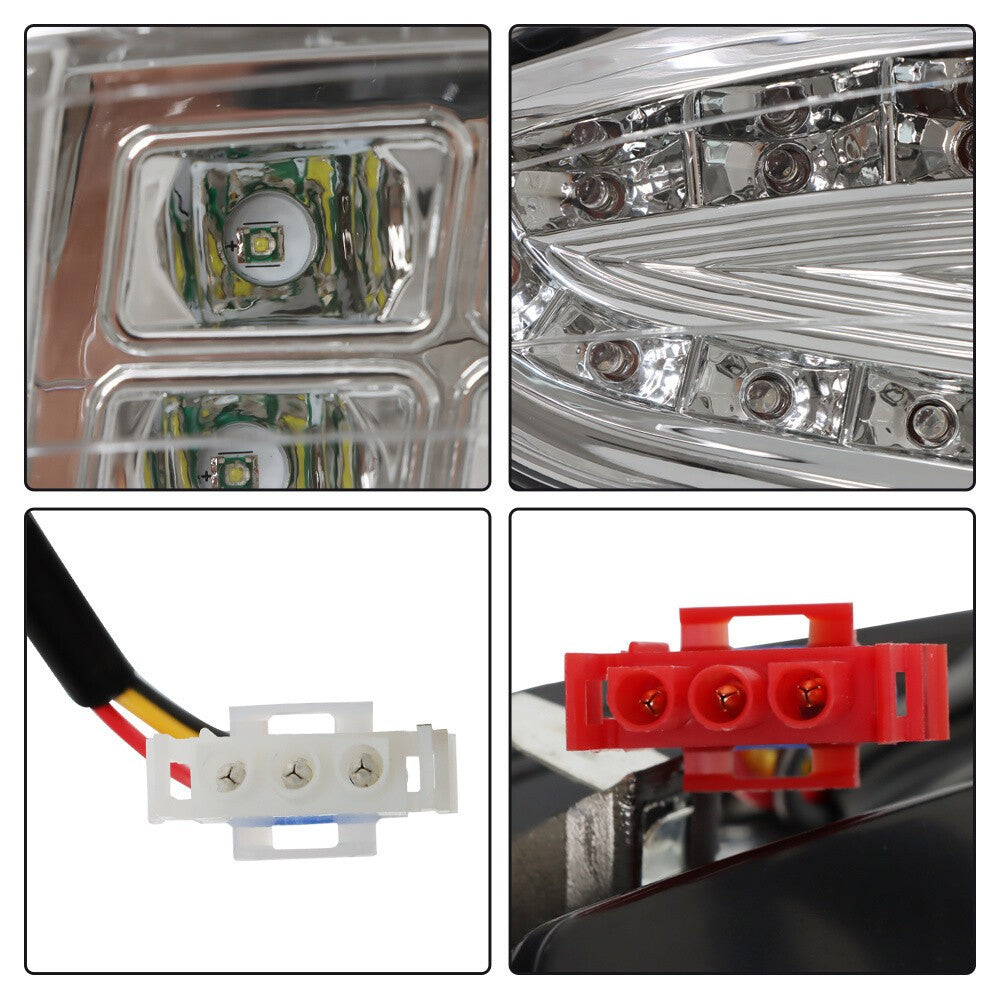 2016+ EZGO RXV Full LED Headlights & Tail Lights Golf Cart Light Kit