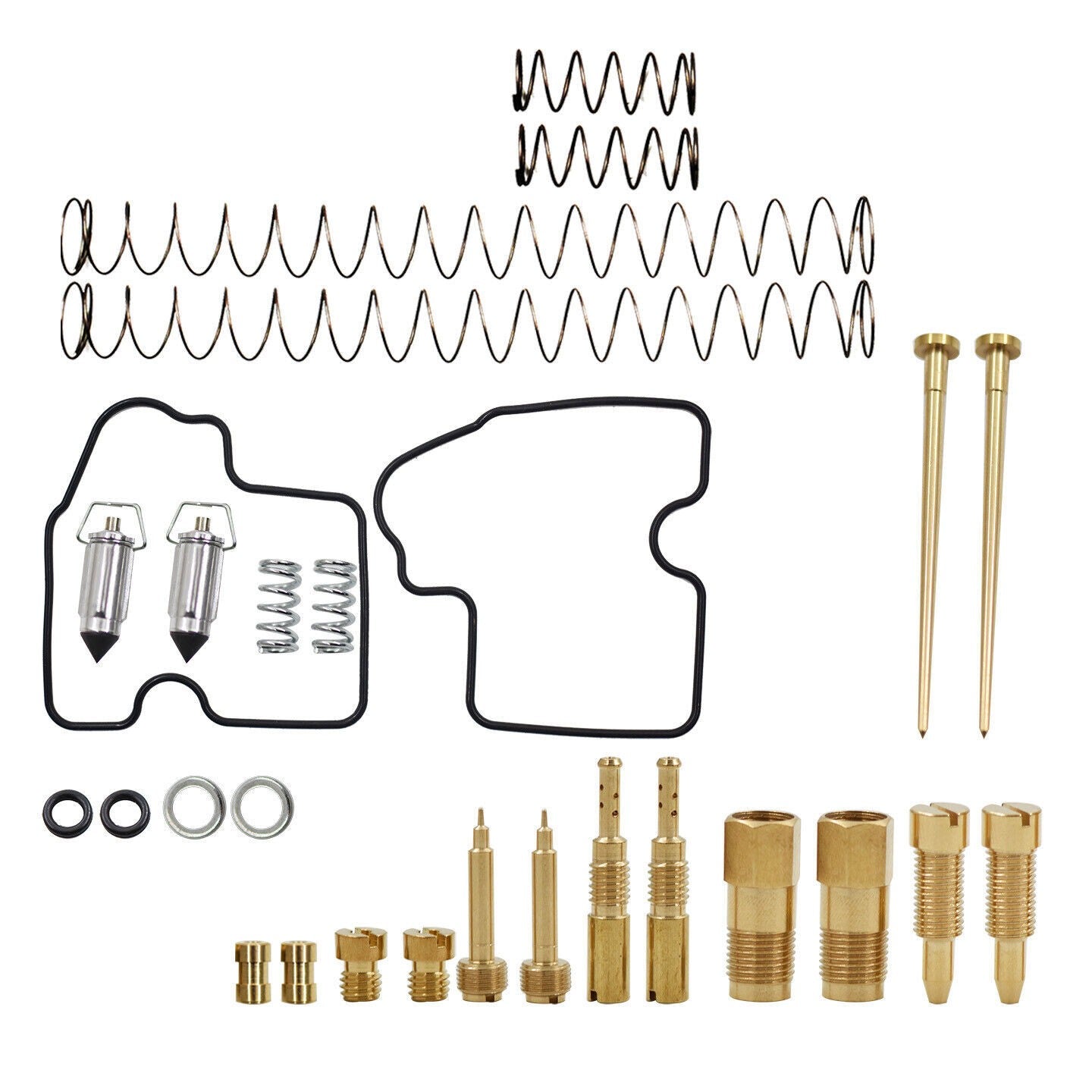Kawasaki Brute Force 650 700 Carburetor Rebuild Kit 2 Carb NJ Prairie 650