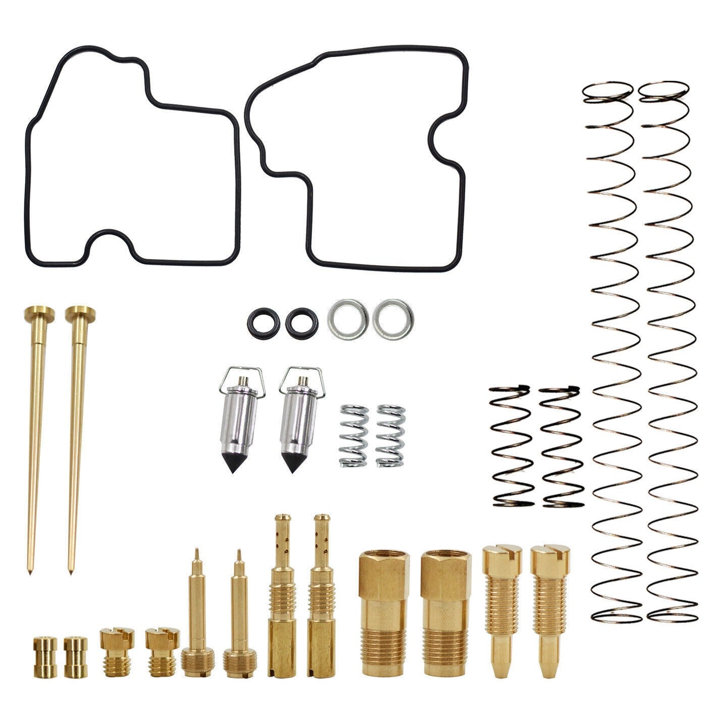 Kawasaki Brute Force 650 700 Carburetor Rebuild Kit 2 Carb NJ Prairie 650